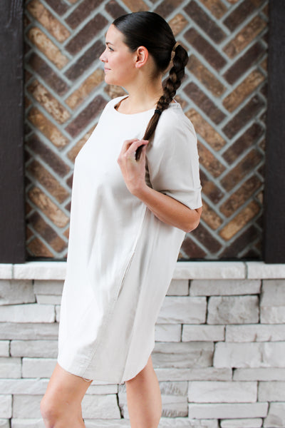 Nia Linen Dress with Pockets