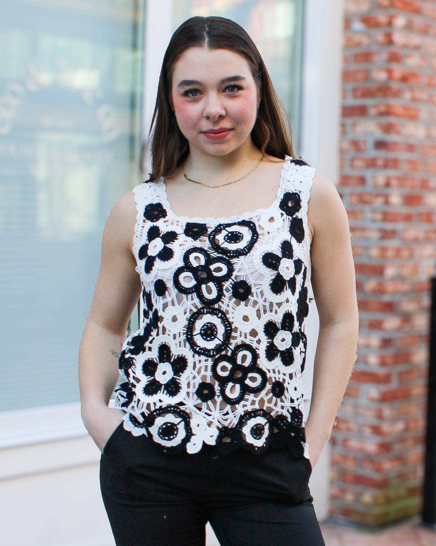 Crochet Sleeveless Top