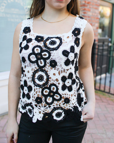 Crochet Sleeveless Top