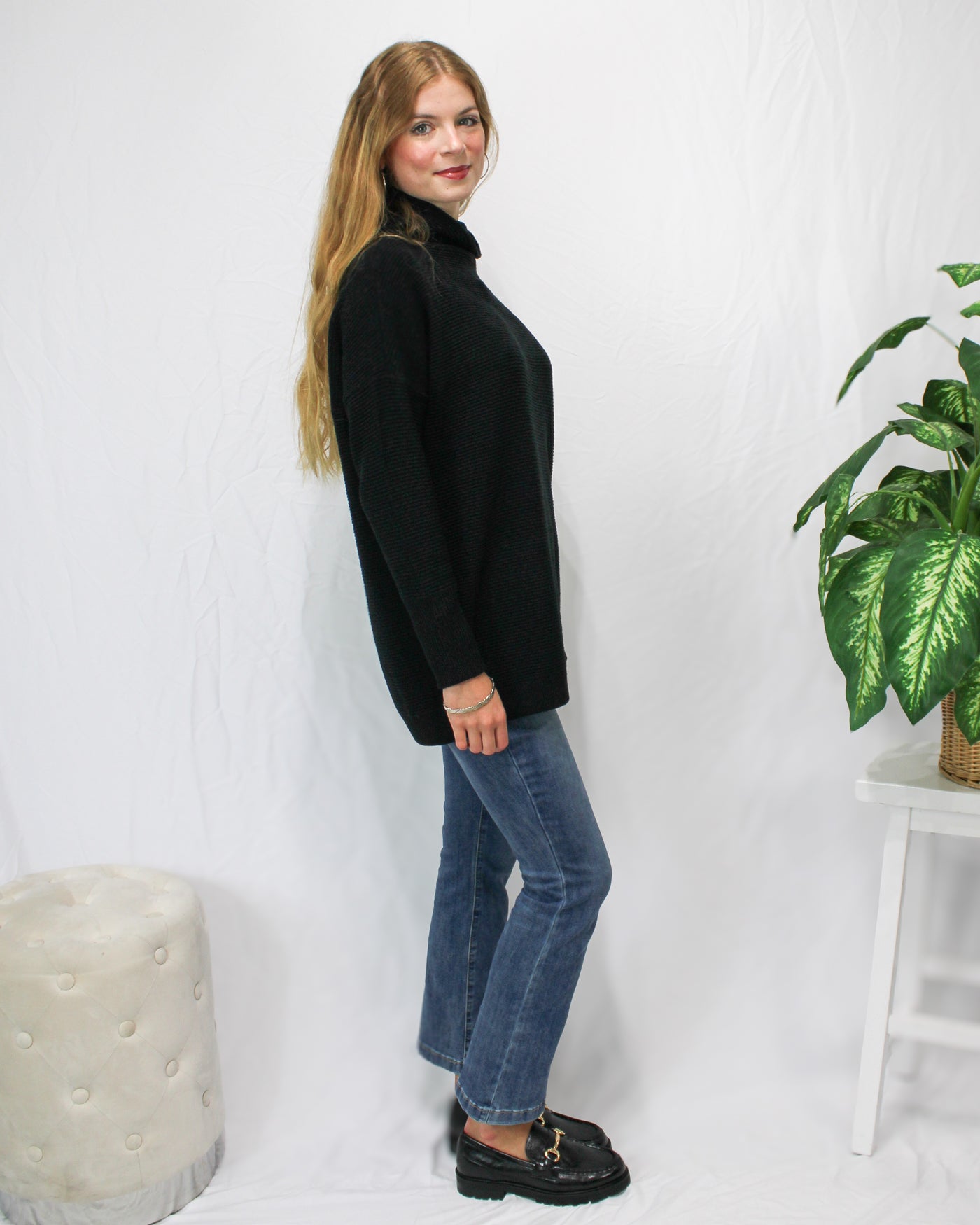 Ankle Length Bootcut Jeans