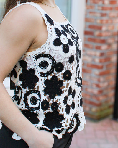 Crochet Sleeveless Top