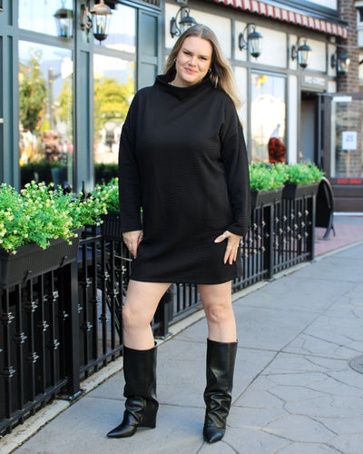 Sweater Dress With Pockets