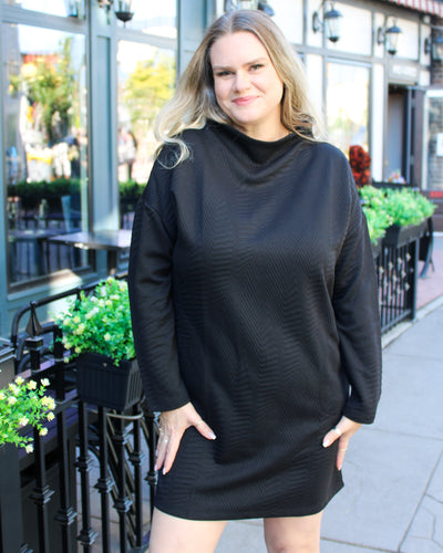 Sweater Dress With Pockets