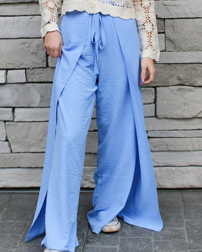 Breanne Wide Leg Overlap Trousers