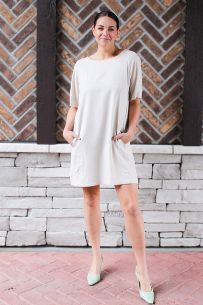 Nia Linen Dress with Pockets