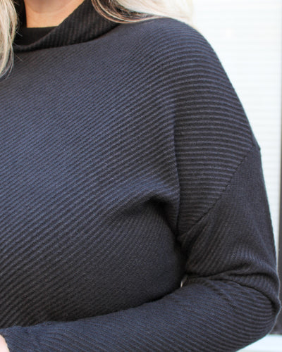 Loose Fit Drop Shoulder Sweater