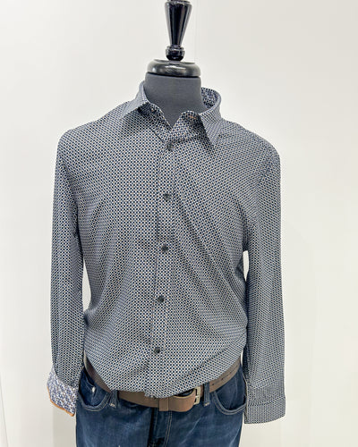 4 Way Stretch Button Down