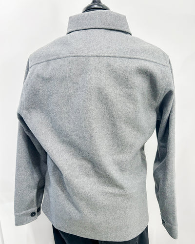 Grey Long Sleeve Overshirt